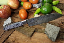 Load image into Gallery viewer, Custom Handmade Damascus Steel Chef knife/Kitchen Knife/Perfect Gift  DK-060