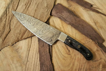 Load image into Gallery viewer, Custom Handmade Damascus Steel Full Tang  Chef Knife / Vegetable Knife  / Kitchen Knife DK-0128