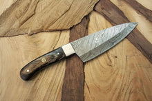 Load image into Gallery viewer, Custom Handmade Damascus Steel Full Tang  Chef Knife / Vegetable Knife  / Kitchen Knife DK-0128