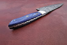 Load image into Gallery viewer, Custom Handmade Damascus Steel Full Tang  Chef Knife / Vegetable Knife  / Kitchen Knife DK-0130