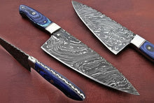 Load image into Gallery viewer, Custom Handmade Damascus Steel Full Tang  Chef Knife / Vegetable Knife  / Kitchen Knife DK-0130