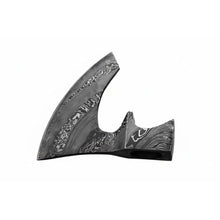 Load image into Gallery viewer, Custom Handmade Damascus Steel Viking Axe Head / Pagan Axe Head/ Chopping Axe / Edge Sharp