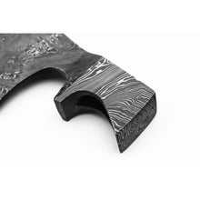 Load image into Gallery viewer, Custom Handmade Damascus Steel Viking Axe Head / Pagan Axe Head/ Chopping Axe / Edge Sharp