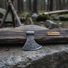 Load image into Gallery viewer, Custom Handmade Damascus Steel Viking Axe Pendant / Perfect gift DE-0011