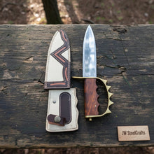 Load image into Gallery viewer, Custom Made Damascus  Stainless Steel MB-0088