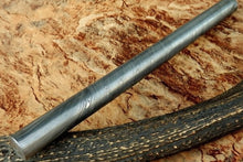 Load image into Gallery viewer, 8 Inch Handmade Damascus Steel Round Rod for Rings Guards and Jewelry Making 30 mm
