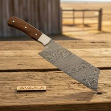 Load image into Gallery viewer, Custom Damascus Steel Kitchen Knife Set, 5-Piece Collection with Rosewood Handles