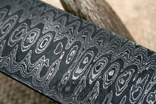 Load image into Gallery viewer, Damascus Steel 15" x 1.75" Blank Billet (Ledder) for Knife Making