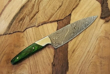 Load image into Gallery viewer, Damascus steel kitchen knife / chopper DK-0134