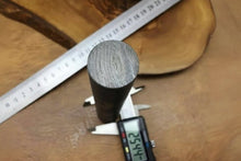 Load image into Gallery viewer, 6” Damascus Steel Round Bar Rod 25.5 mm Diameter for Ring Making