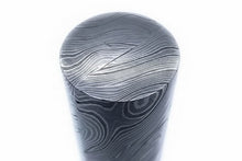 Load image into Gallery viewer, Damascus Steel Round Bar 5.5 Inch Length 32 mm Thick Rod for Ring Making