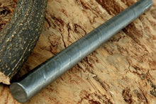 Load image into Gallery viewer, 8 Inch Handmade Damascus Steel Round Rod for Rings Guards and Jewelry Making 30 mm