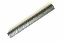 Load image into Gallery viewer, 10.5 Inch Twisted Damascus Steel Round Bar 30 mm Billet for Ring and Guard Making