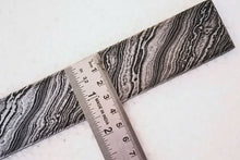 Load image into Gallery viewer, Damascus Steel Billet Bar 10" Pattern Welded Blank for Knife Making