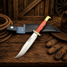 Load image into Gallery viewer, Dexter's First Knife Replica – D2 Steel Blade Wood Handle