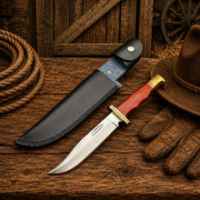 Load image into Gallery viewer, Dexter's First Knife Replica – D2 Steel Blade Wood Handle