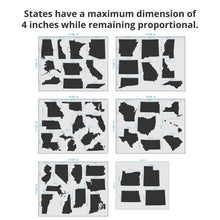 Load image into Gallery viewer, USA 50 States Stencil Kit