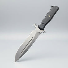 Load image into Gallery viewer, Drop Point Bowie Knife D2 Steel G10 Handle