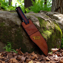 Load image into Gallery viewer, Crocodile Dundee Knife Replica | D2 Steel Blade | Black Micarta Handle