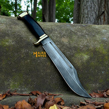 Load image into Gallery viewer, Crocodile Dundee Knife Replica | D2 Steel Blade | Black Micarta Handle
