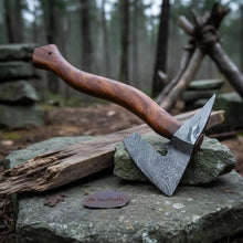 Load image into Gallery viewer, Axe Damascus Steel Axe Viking Axe Hatchet Axe Bearded Axe Tomahawk