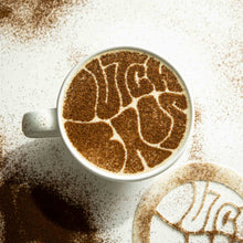 Load image into Gallery viewer, Smiley Face Coffee Stencils