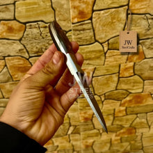 Load image into Gallery viewer, EDC Skinner Knife Damascus Steel, 6.5” Fixed Blade