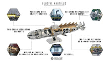 Load image into Gallery viewer, ELUSIVE NAUTILUS SUBMARINE