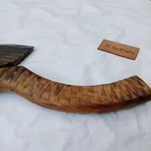 Load image into Gallery viewer, Hand-finished Workshop Axe with Chisel-textured Steel Head and Premium Hardwood Shaft