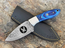 Load image into Gallery viewer, Fixed Blade Hunting Knife,Damascus Steel Fixed Blade Hunting Knife