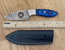 Load image into Gallery viewer, Fixed Blade Hunting Knife,Damascus Steel Fixed Blade Hunting Knife