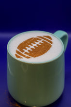 Load image into Gallery viewer, Football Coffee Stencils