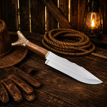 Load image into Gallery viewer, Bowie Knife Handmade | Frontier Inspired Antler Handle