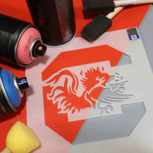 Load image into Gallery viewer, South Carolina Gamecocks Logo Stencil
