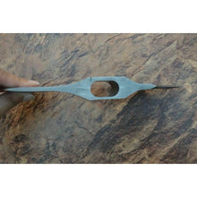 Load image into Gallery viewer, Hand Forged Damascus Bearded Axe Head Blank, Crescent Edge, Custom Handle Build | JW SteelCrafts