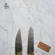 Load image into Gallery viewer, Custom made Chef Knives Set with Wood handle