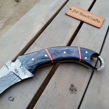 Load image into Gallery viewer, Hand Forged Karambit Knife By JW Steel Crafts