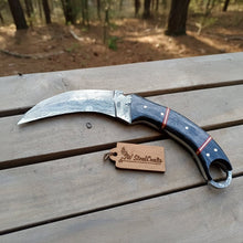 Load image into Gallery viewer, Hand Forged Karambit Knife By JW Steel Crafts