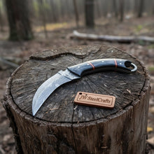 Load image into Gallery viewer, Hand Forged Karambit Knife By JW Steel Crafts