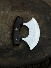 Load image into Gallery viewer, Handcrafted Ulu Chopper Knife – Wenge Wood Handle | Stainless Steel Blade | JW SteelCrafts