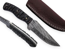Load image into Gallery viewer, Handmade Bush-craft Knife Damascus Steel DK-0401