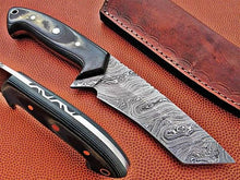 Load image into Gallery viewer, Handmade Bush-craft Knife Damascus Steel DK-0402