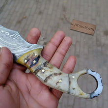Load image into Gallery viewer, Handmade Custom Du Hoc Karambit Knife.
