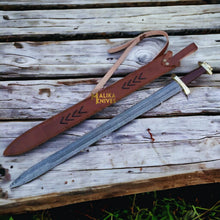 Load image into Gallery viewer, Sigurd Damascus Viking Sword