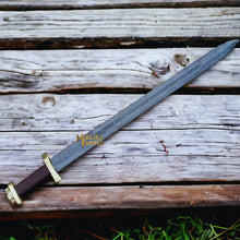 Load image into Gallery viewer, Sigurd Damascus Viking Sword