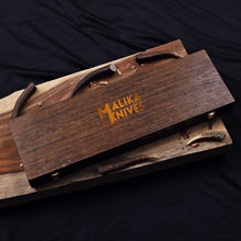 Load image into Gallery viewer, Copper Damascus Alamo Musso Bowie Knife