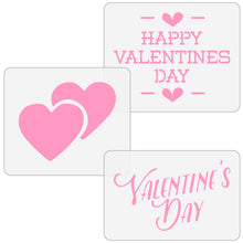 Load image into Gallery viewer, Valentine's Day Stencil Set