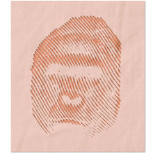 Load image into Gallery viewer, Harambe Gorilla Halftone Stencil