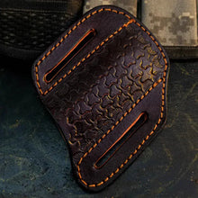 Load image into Gallery viewer, Damascus San Mai Knife with Camel Bone Handle