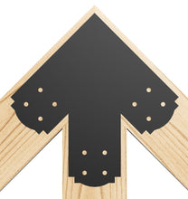 Load image into Gallery viewer, Decorative Design Timber Truss Brackets for 6x6 Posts, 6&quot; Timber Truss Brackets